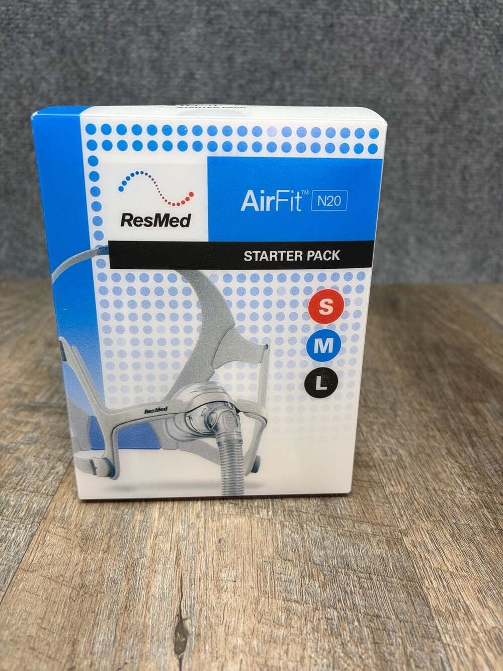 AirFit N20 Nasal Mask Starter Pack S/M/L Cushions Ref 63535 - New